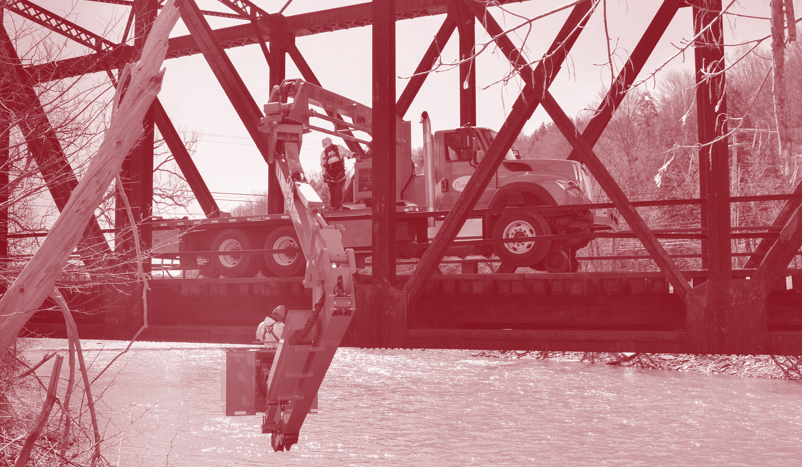 Railroad bridge maintenance