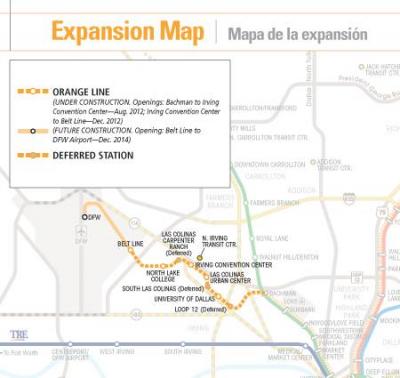 Dallas Area Rapid Transit Project Orange Line Extension (I-3)