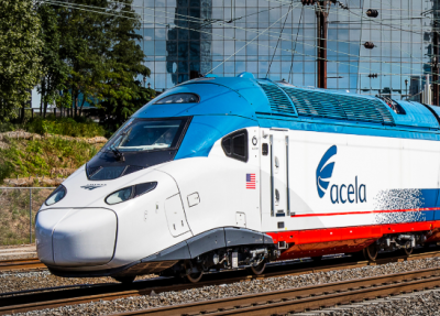 Picture of the Amtrak NextGen Acela