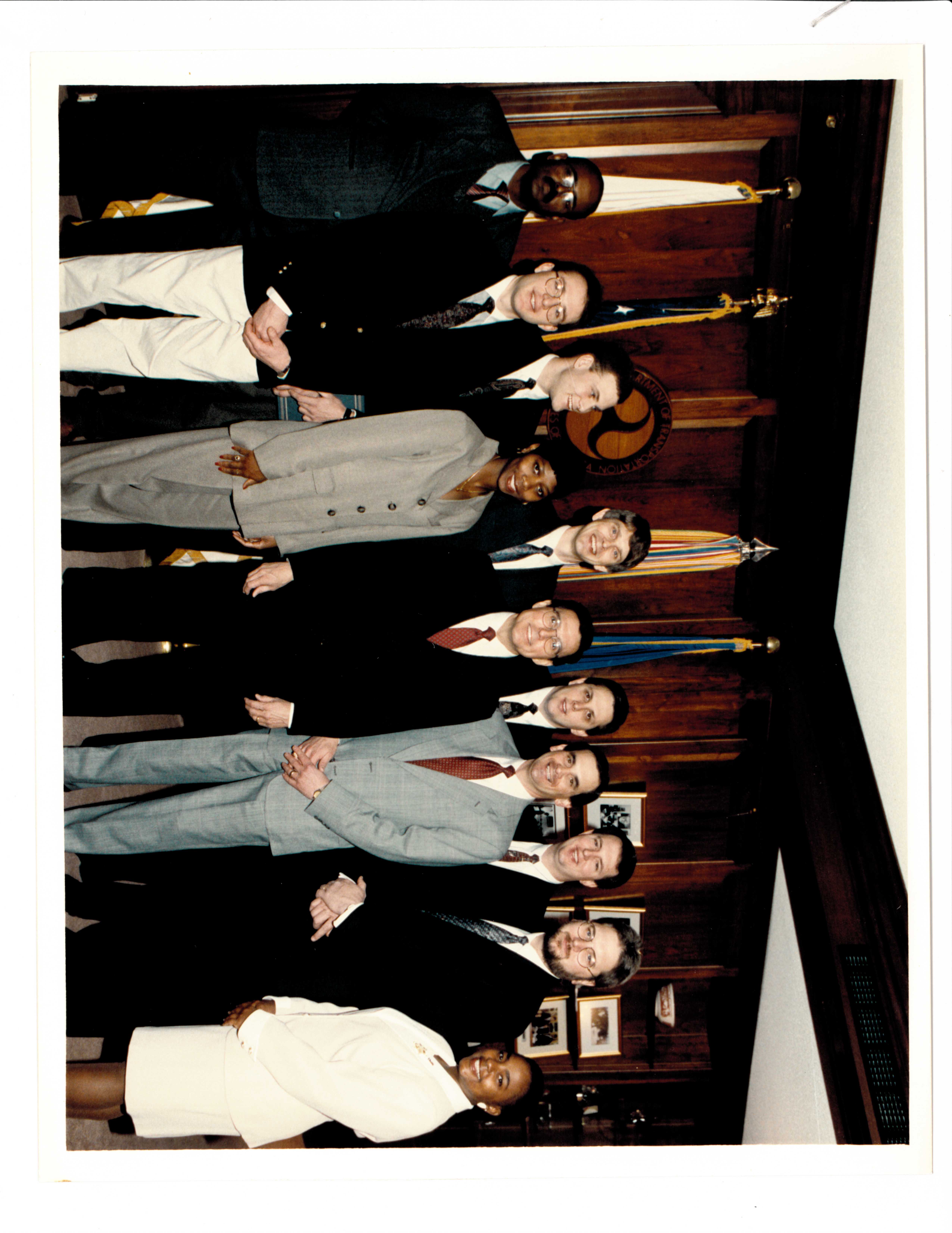 Group photo of the 1996 UTC Outstanding SOY awardees