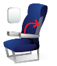 Movable Aisle Armrest