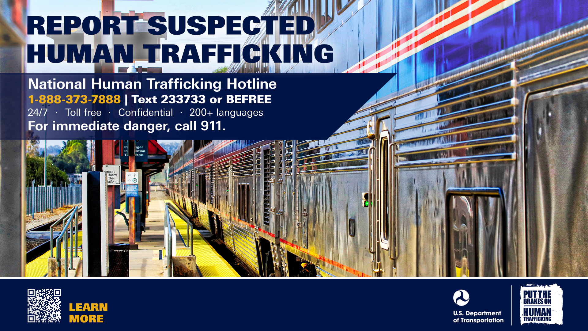 Digital Display Graphic Rail English