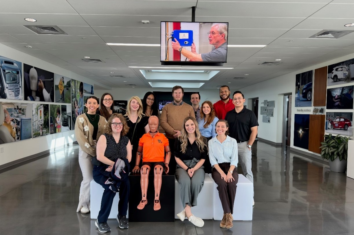 Honors Attorneys on a field trip to the Insurance Institute for Highway Safety