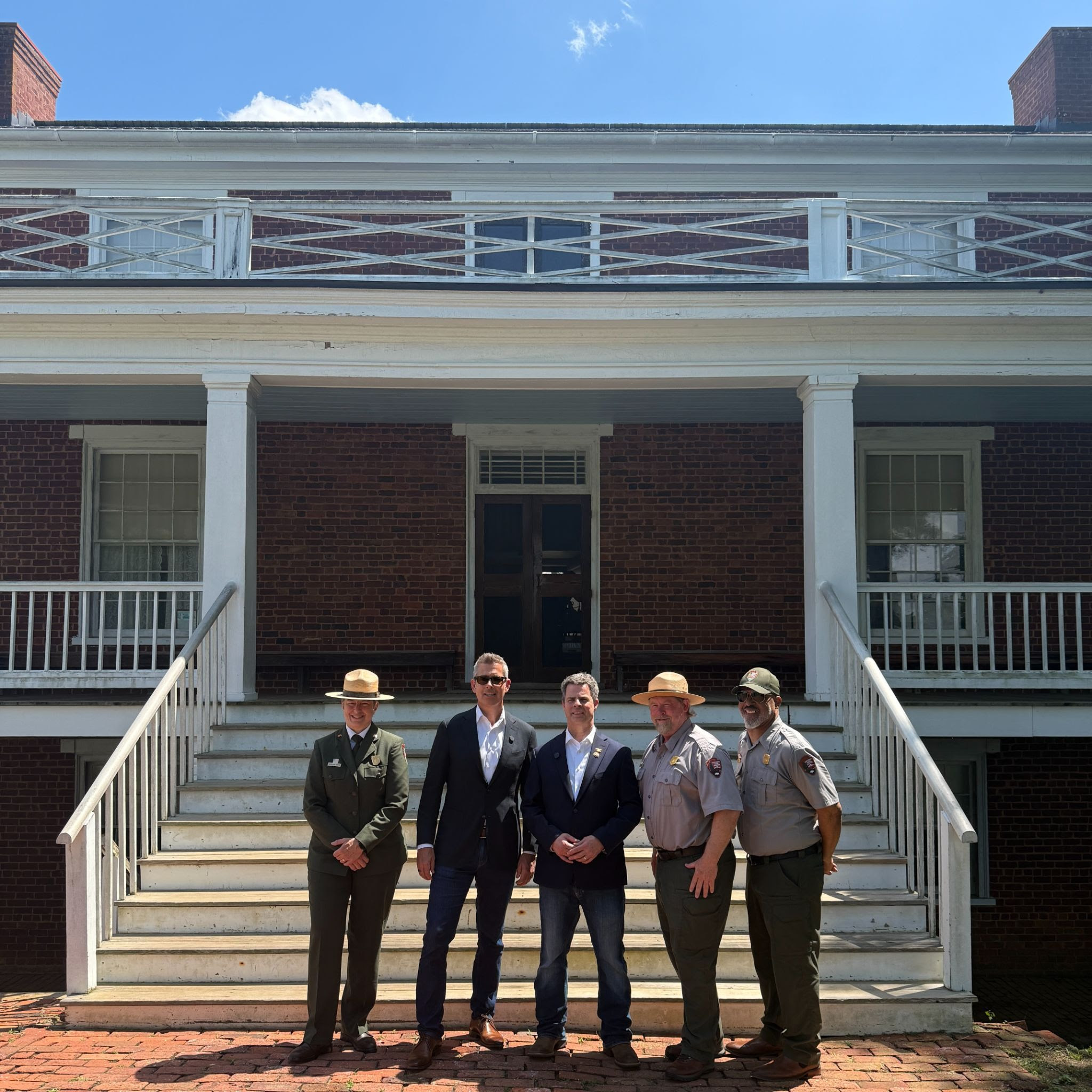 Appomattox Court House is where General Robert E. Lee surrendered to General Ulysses S. Grant, ending the Civil War 