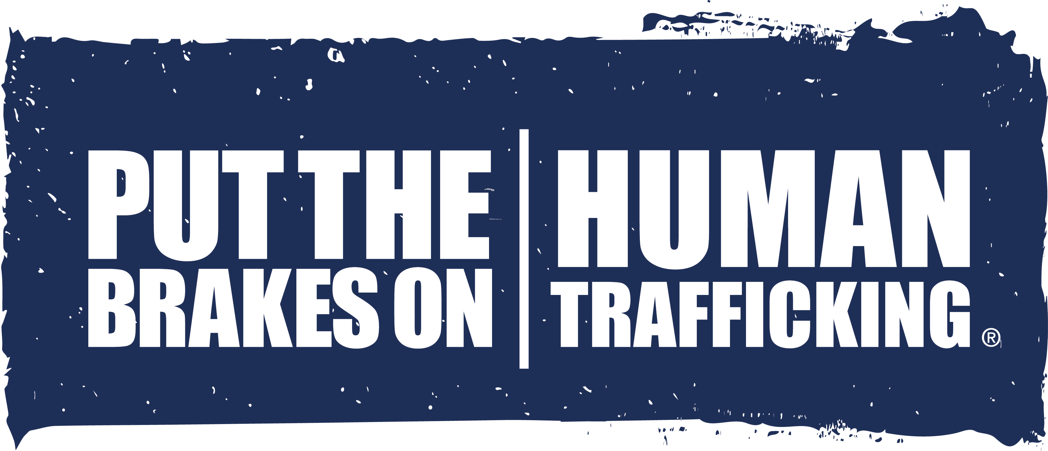 Put the Brakes on Human Trafficking Horizontal Logo