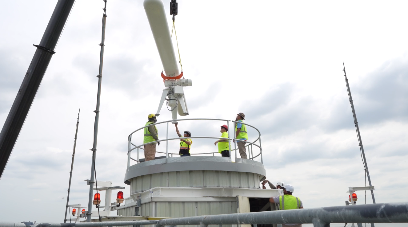 DCA radar installation