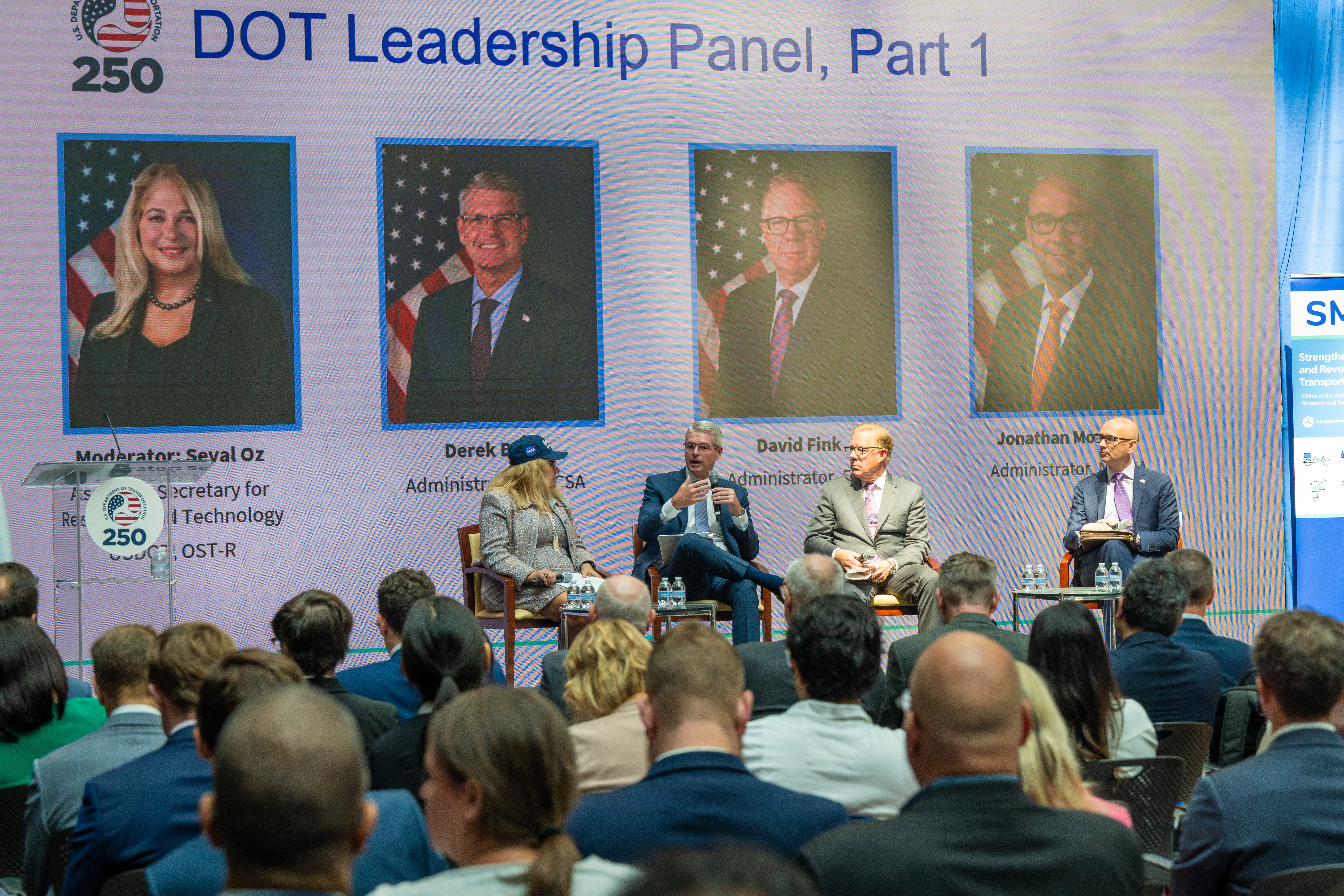 Image from DOT Leadership Panel DOT SMART Summit 2026 (U.S. DOT).
