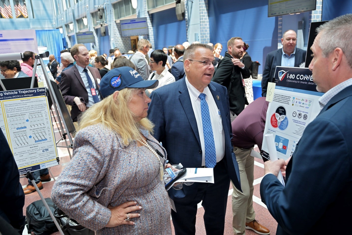 Image from office hours and poster event at the USDOT SMART Summit 2026 (U.S. DOT).