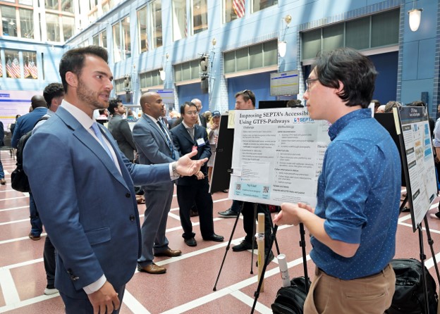 Image from office hours and poster event at the USDOT SMART Summit 2026 (U.S. DOT).