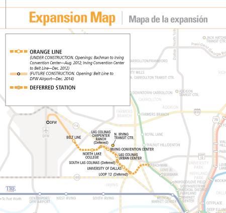 Dallas Area Rapid Transit Project Orange Line Extension (I-3)