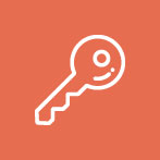 "Expanding Access Icon - Key"