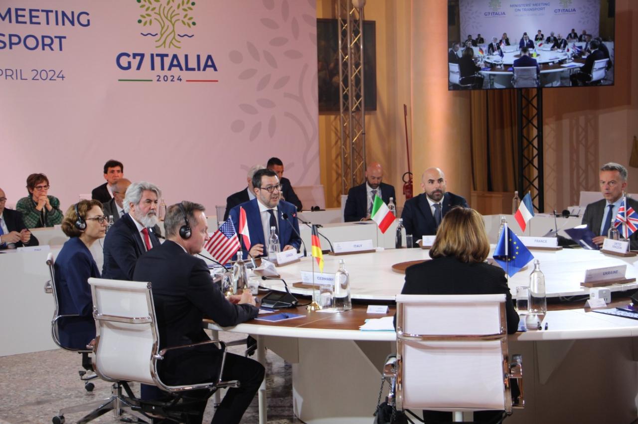 Deputy Secretary Trottenberg at G7 roundtable with transportation and infrastructure ministers