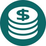 Graphic of a stack of coins symbolizing Wealth Creation