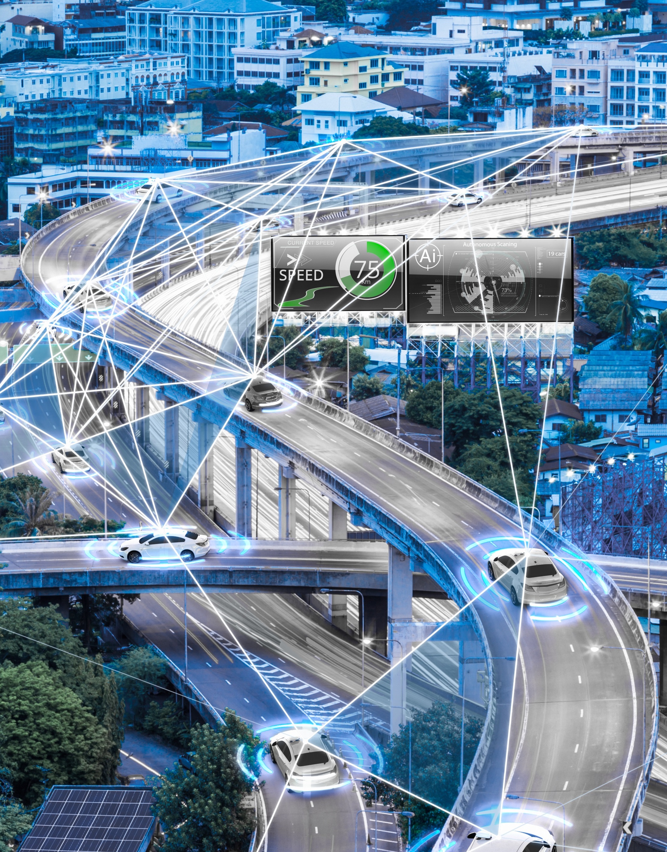 Smart and interconnected highway system