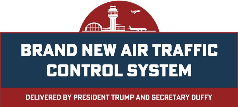 "Brand New Air Traffic Control System Delivered by President Trump and Secretary Duffy"