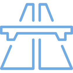 Highway road icon