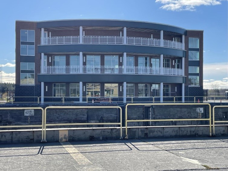 Building of New Seaway Visitor Center in Massena N.Y.