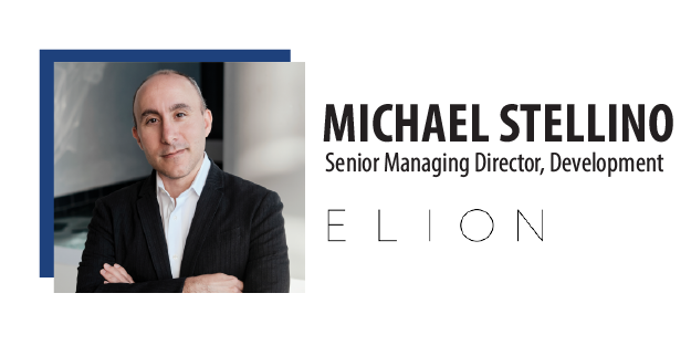 Michael Stellino, Senior Managing Director, Development at Elion