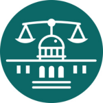 Graphic of equity scale symbolizing Institutionalizing Equity