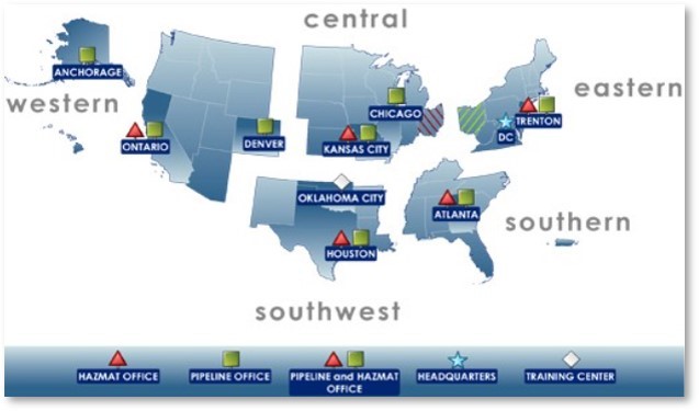 PHMSA Field Offices