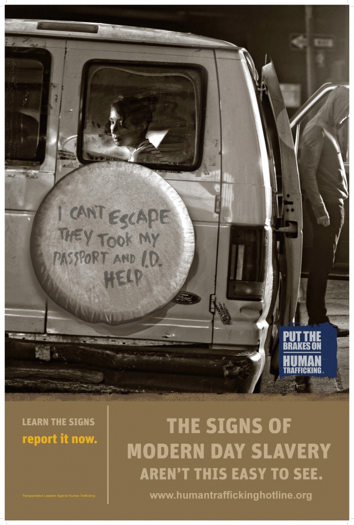 TLAHT Van Poster 4 - The Signs of Modern Day Slavery Aren't This Easy to See (blank)