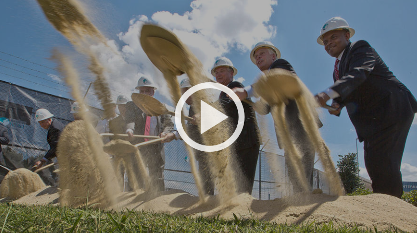Port of Virginia groundbreaking