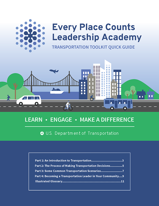 Transportation Leadership Academy Quick Start Guide Cover