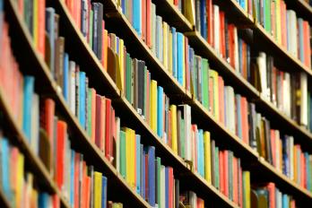 books on a shelf