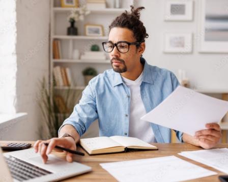 person using computer