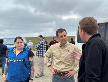 Secretary visits Alaska