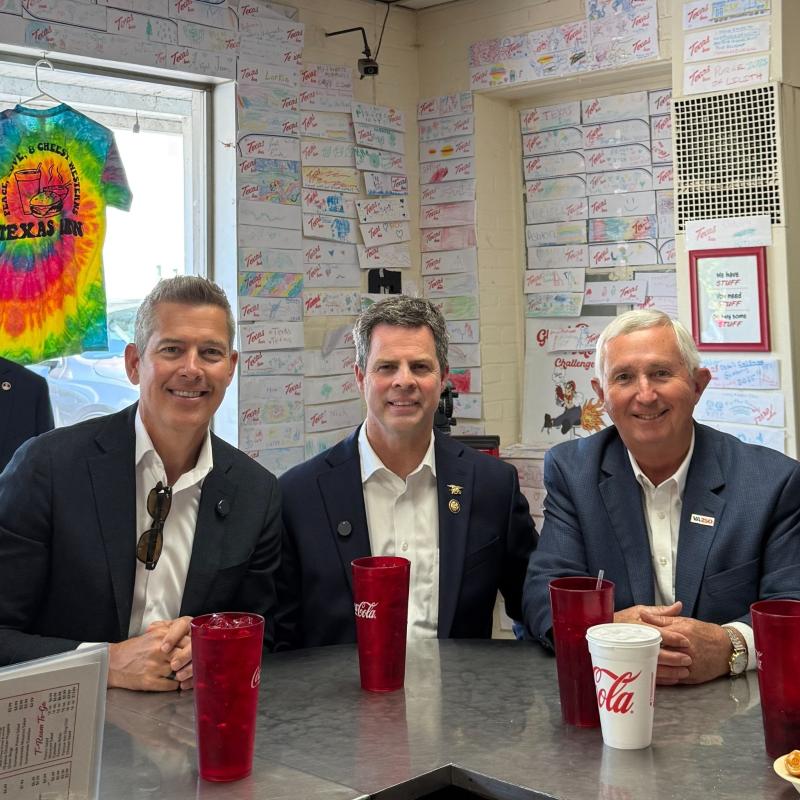Sec. Duffy visited the Texas Inn, a small business that has been serving Southern Virginia for 91 years