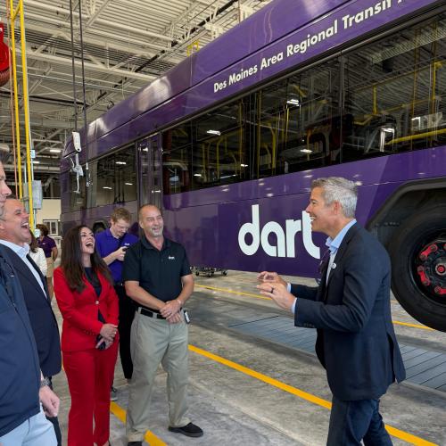 Secretary Duffy is laser-focused on delivering family-friendly upgrades to public transit systems nationwide