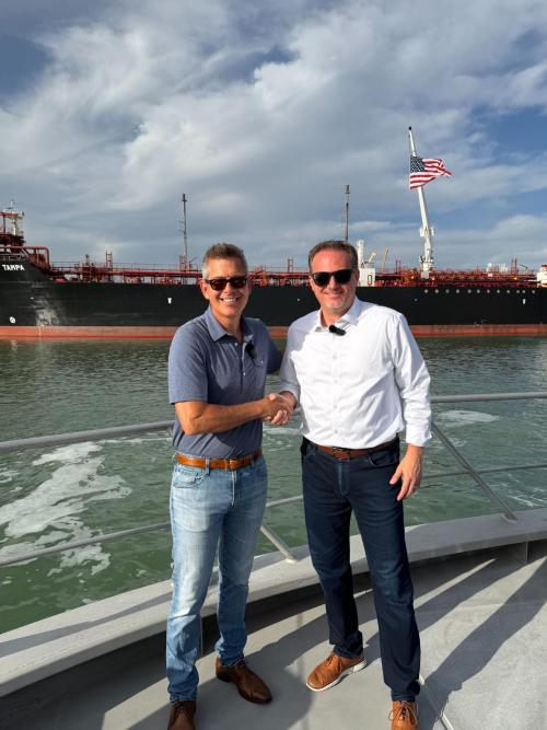 Secretary Duffy Touring Port of Corpus Christi