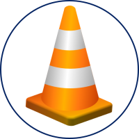 Image of a traffic cone