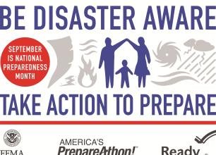 Official logo of National Preparedness Month
